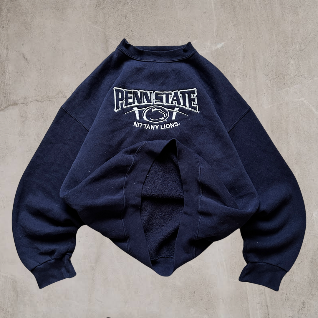 Navy Penn State Sweatshirt 1990s (L)