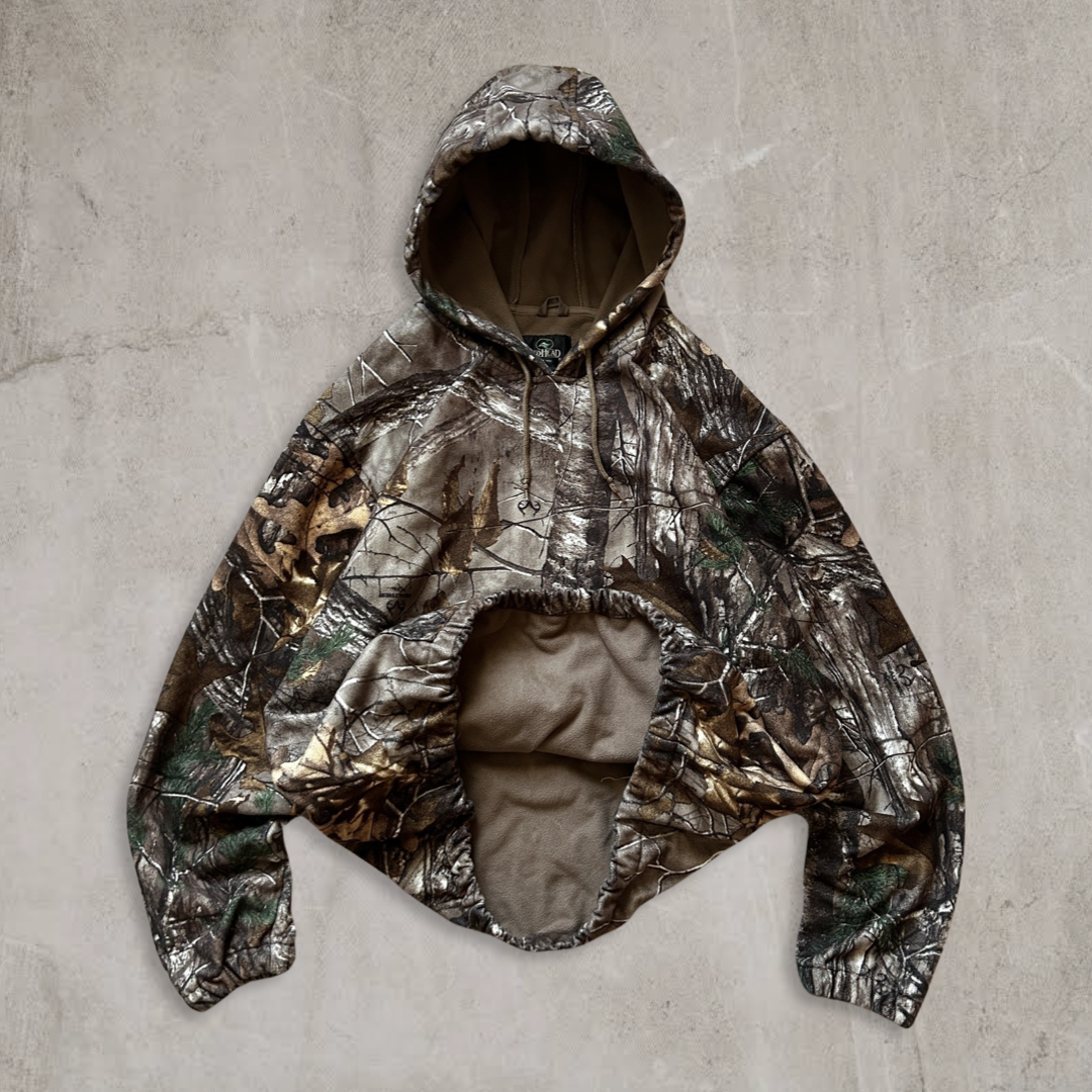 Realtree Camo Fleece Hoodie 2000s (L)