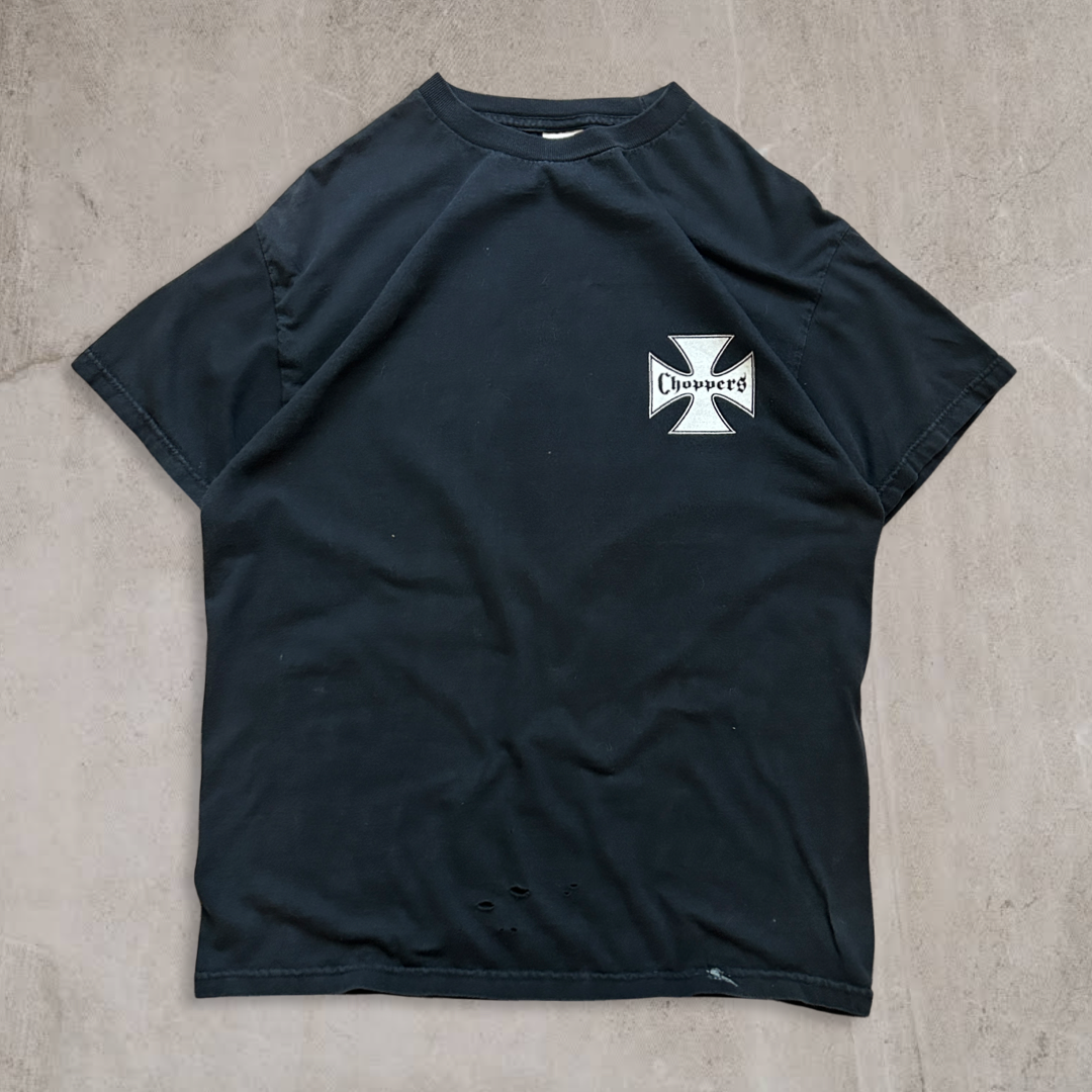 Black Choppers Shirt 1990s (M)