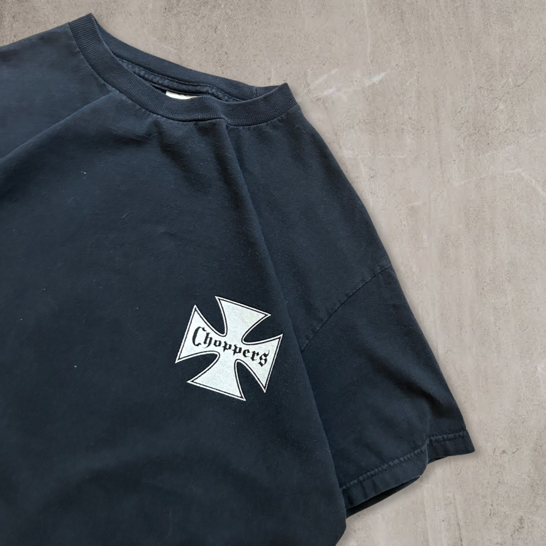 Black Choppers Shirt 1990s (M)
