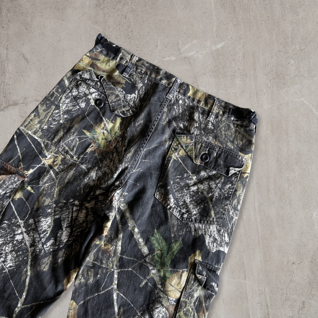 Dark Camo Cargo Pants 1990s (34x31)