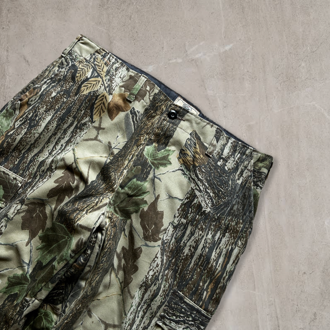 Tree Camo Cargo Pants 1990s (38x34)