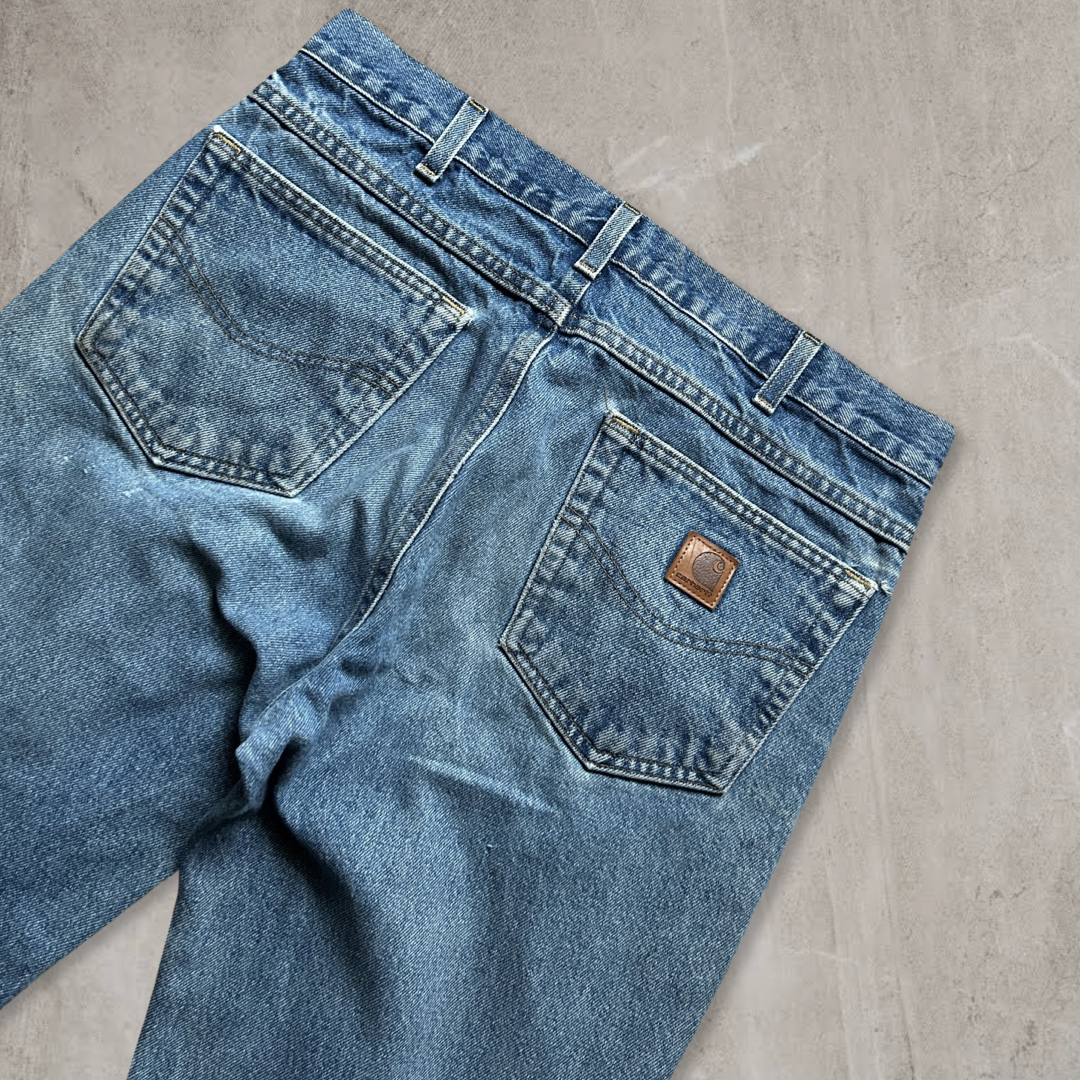 Faded Distressed Carhartt Jeans 2000s (33x30)