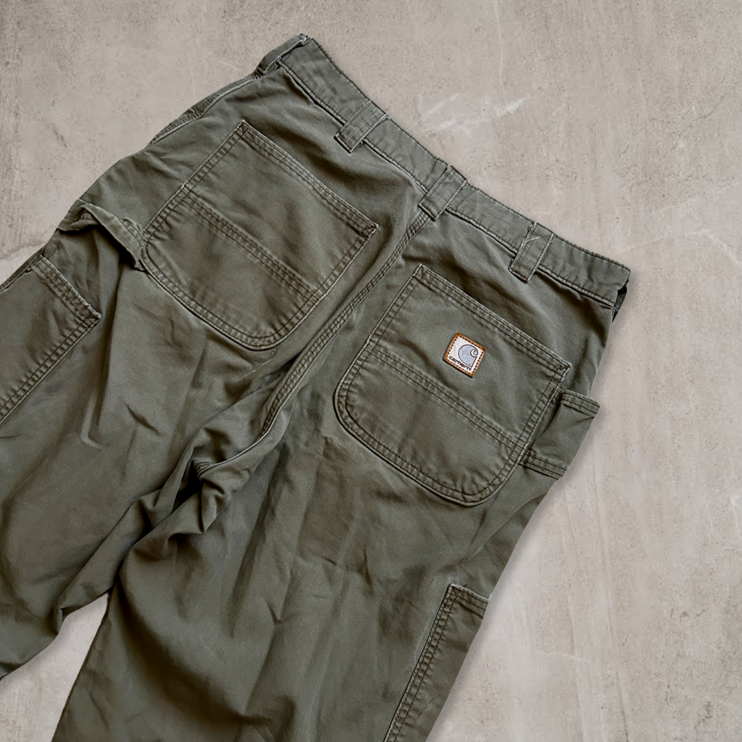 Dusty Brown Carhartt Carpenter Pants 2000s (32x32)