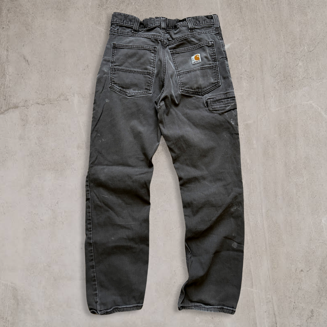 Distressed Light Grey Carhartt Pants 2000s (30x30)