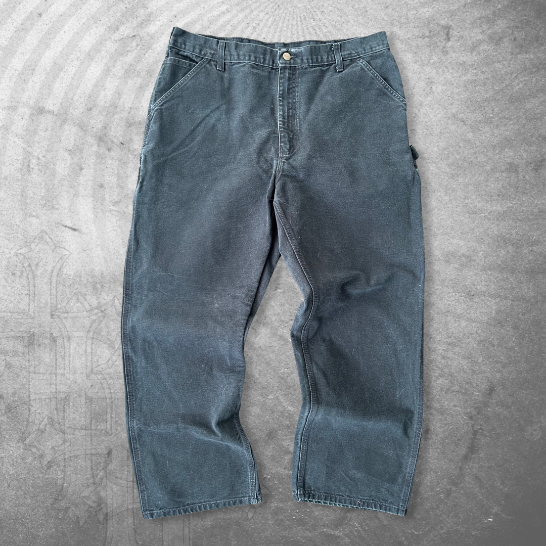 Black Carhartt Carpenter Pants 2000s (38x30)