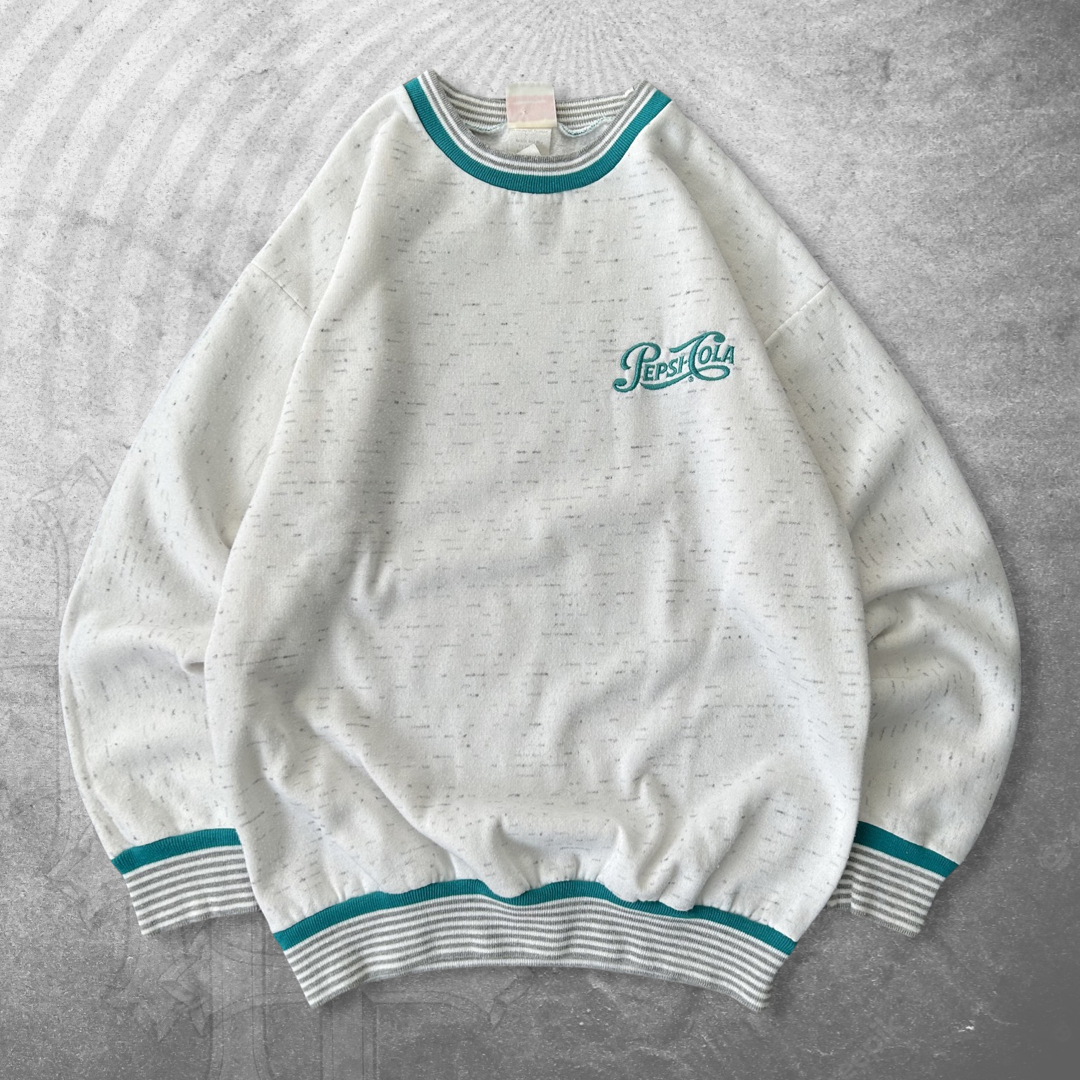 Pepsi Ringer Sweatshirt 1980s (L)