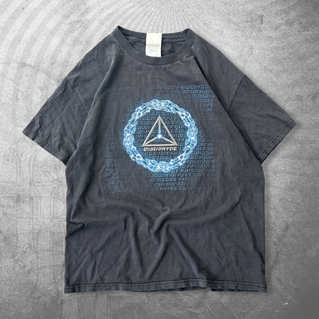 Faded Black Mudvayne Shirt 2000s (L)