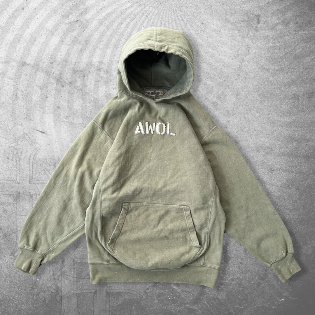 Sage Green AWOL Hoodie 1990s (M)