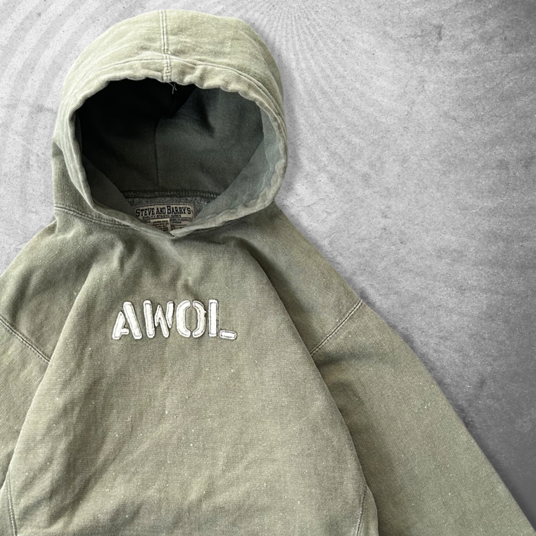Sage Green AWOL Hoodie 1990s (M)