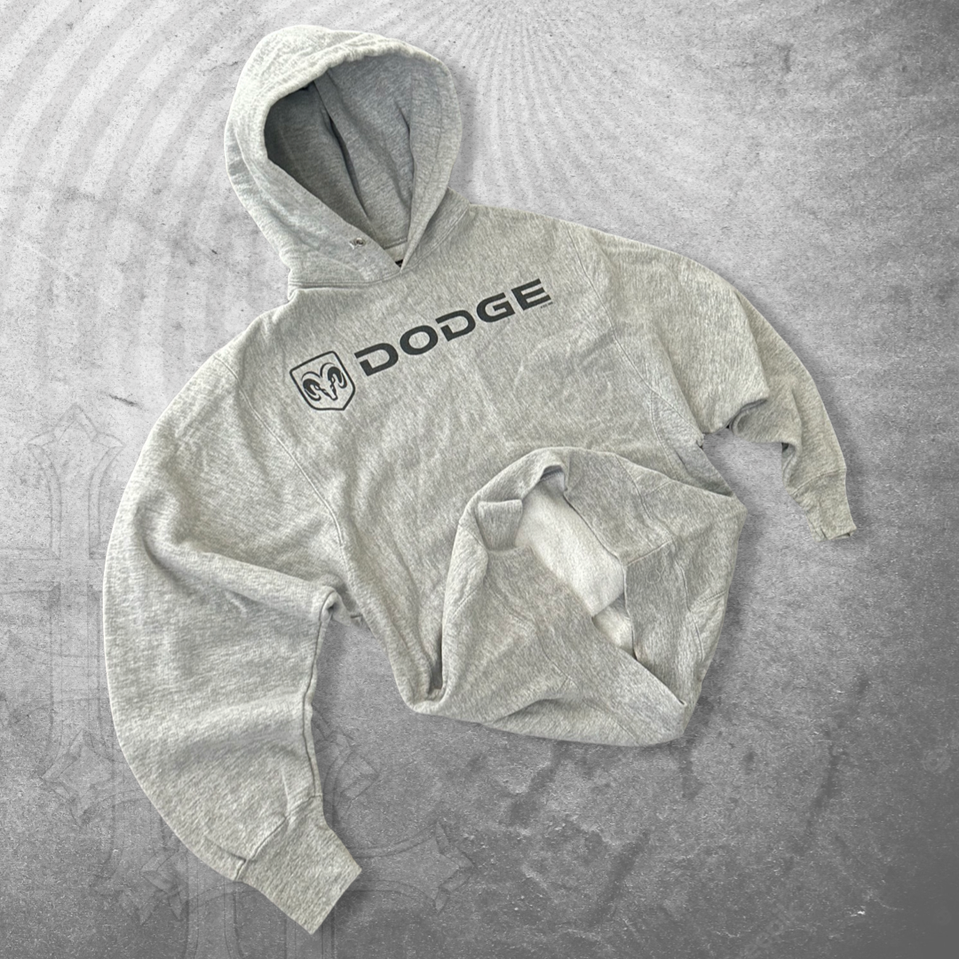 Grey Dodge Ram Hoodie 2005 (S/M)