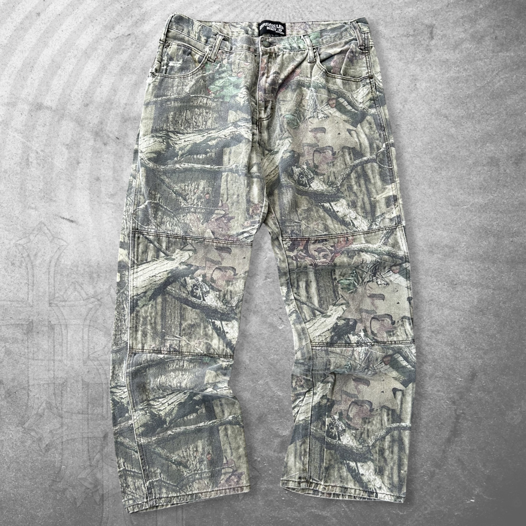 Camo Double Knee Pants 1990s (36x30)