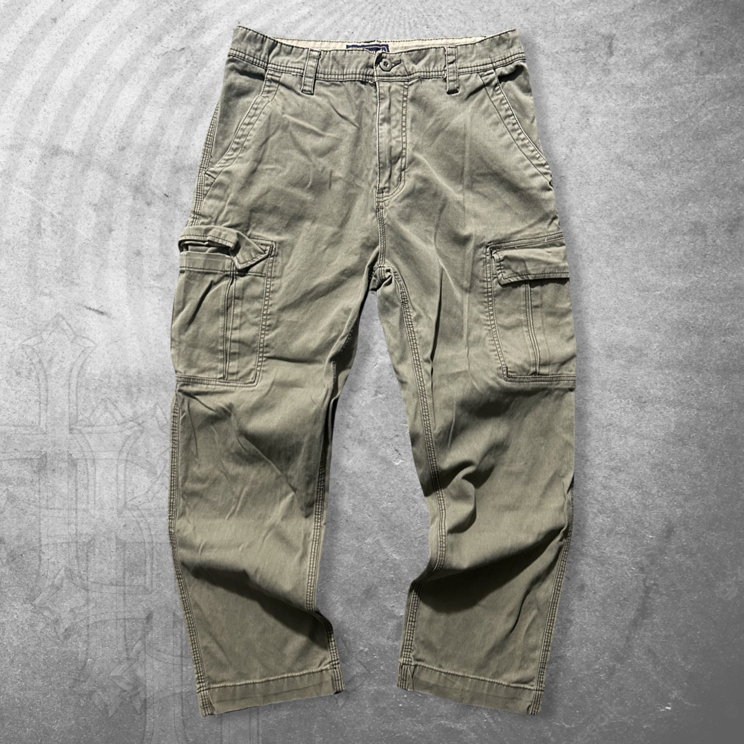 Sage Green Cargo Pants 1990s (32x29)