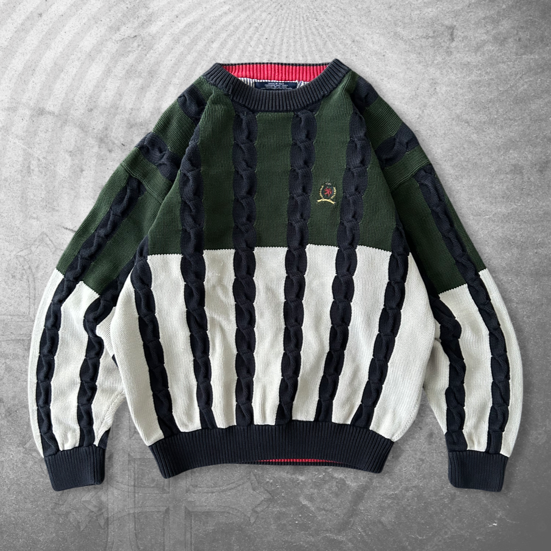 Multicolor Tommy Hilfiger Sweater 1990s (M)