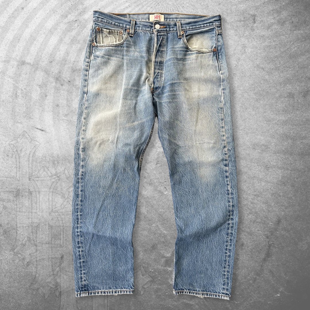 Faded Levi’s 501 Jeans 2000s (34x30)