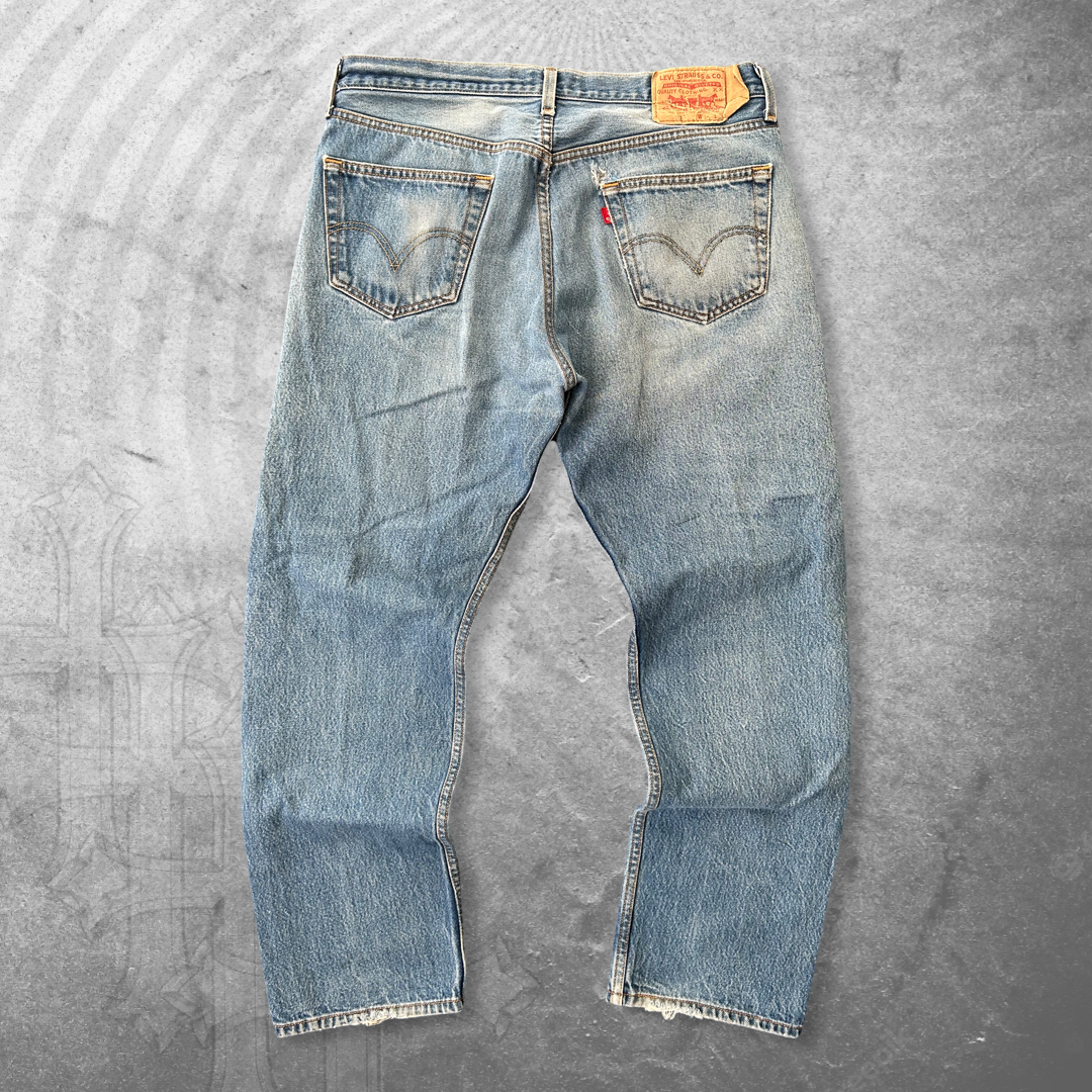 Faded Levi’s 501 Jeans 2000s (34x30)