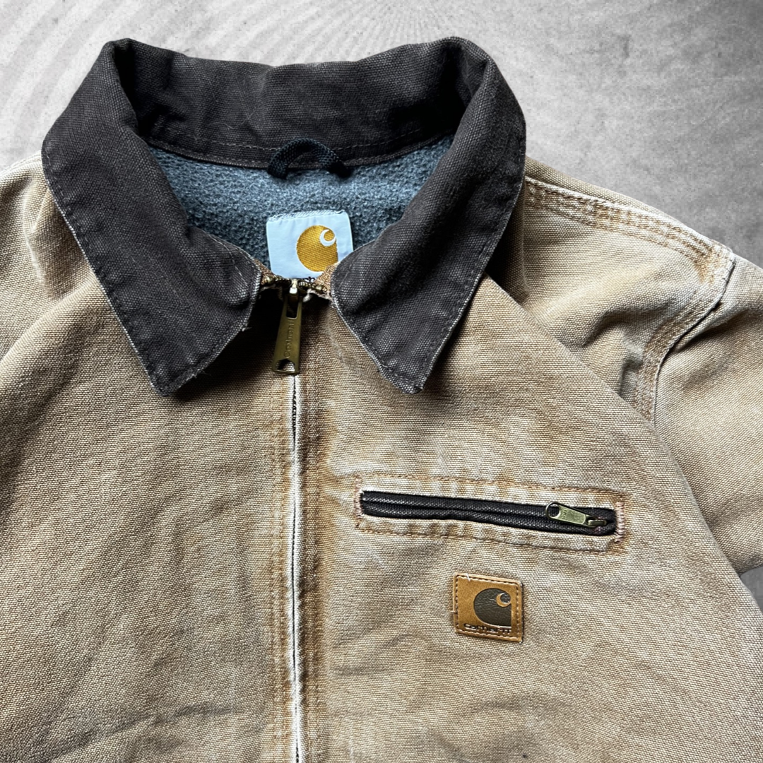 Sandstone Carhartt Detroit Jacket 1990s (S)