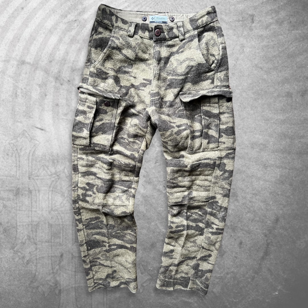 Camo Columbia Wool Fleece Pants 2000s (32x34)