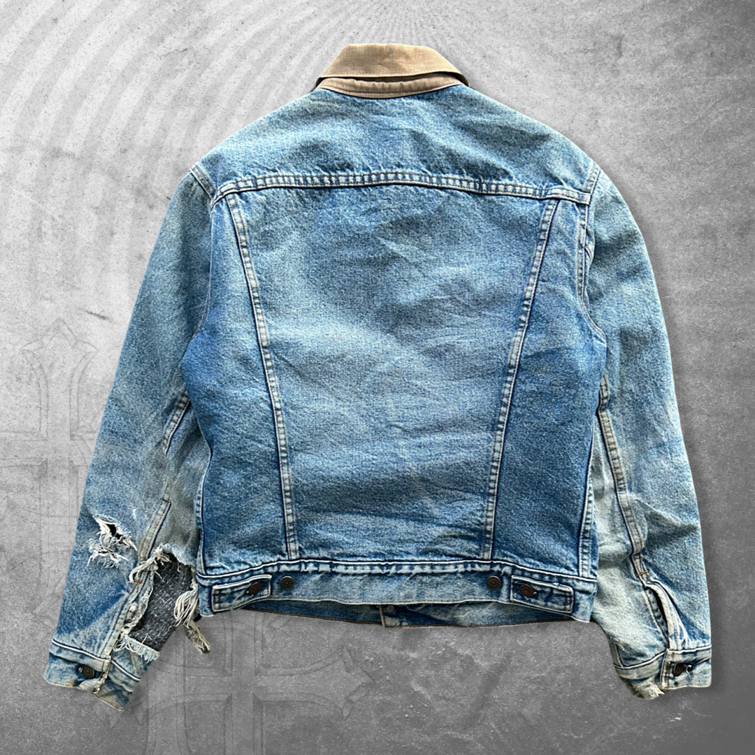 Faded Distressed Levi’s Trucker Jacket 1990s (S)