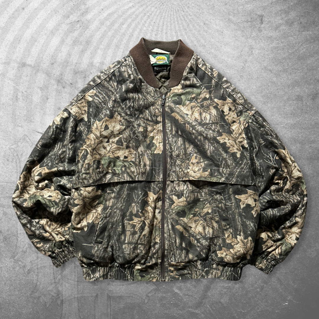Tree Camo Cabelas Jacket 1990s (XL)