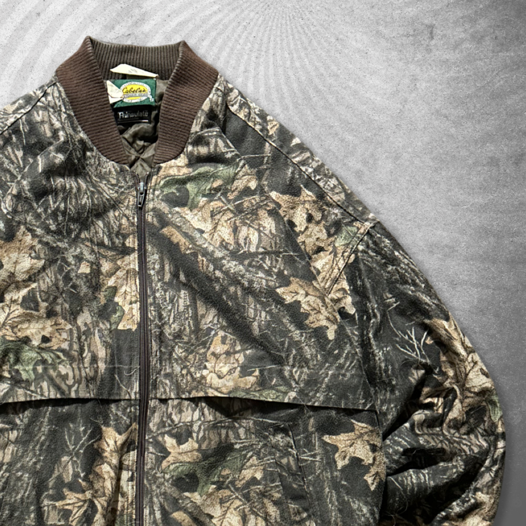 Tree Camo Cabelas Jacket 1990s (XL)