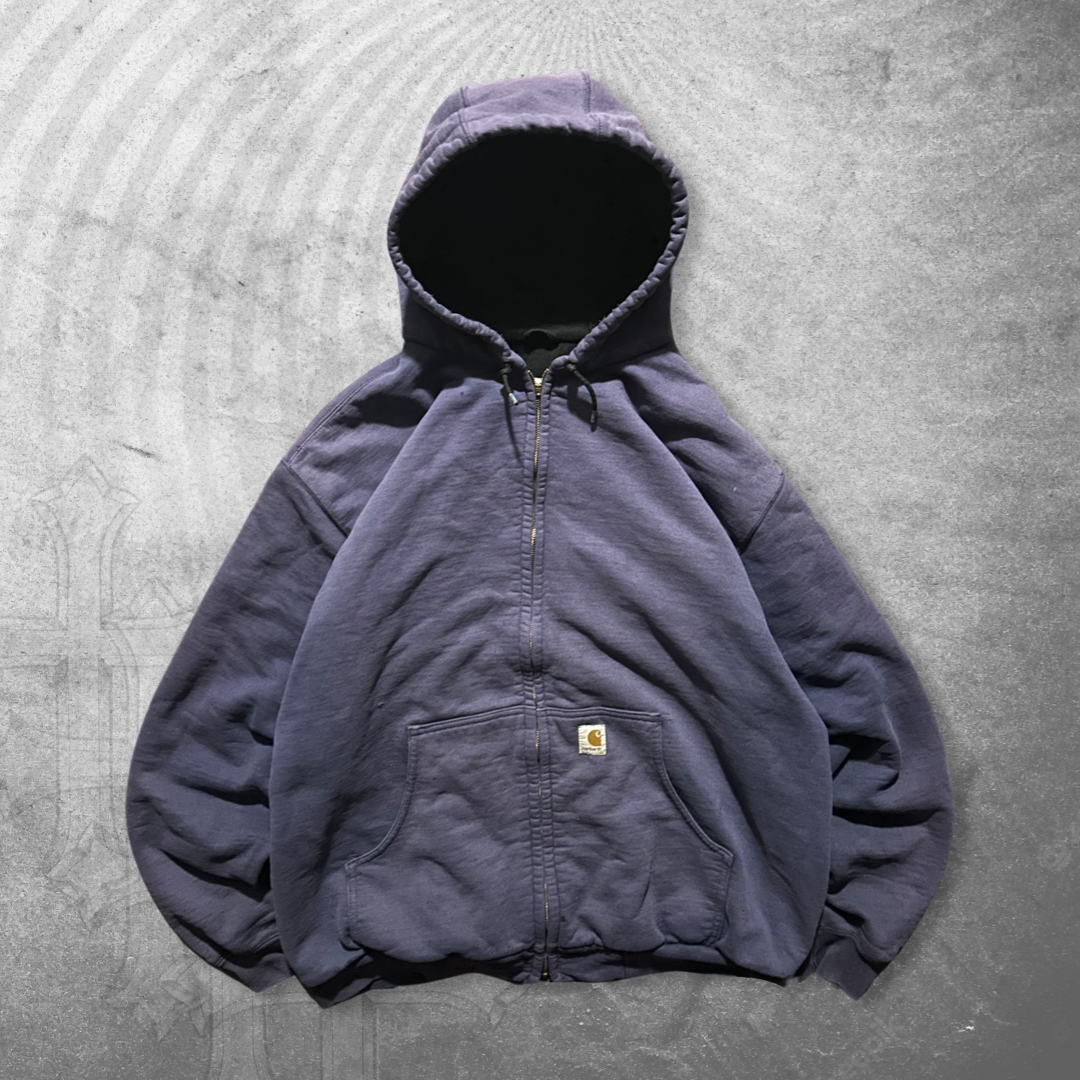 Faded Navy Carhartt Thermal Jacket 1990s (XL)