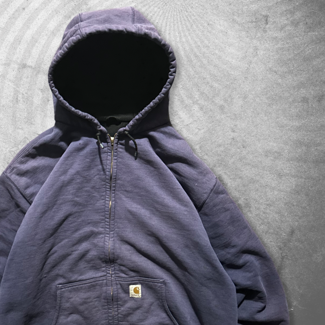 Faded Navy Carhartt Thermal Jacket 1990s (XL)