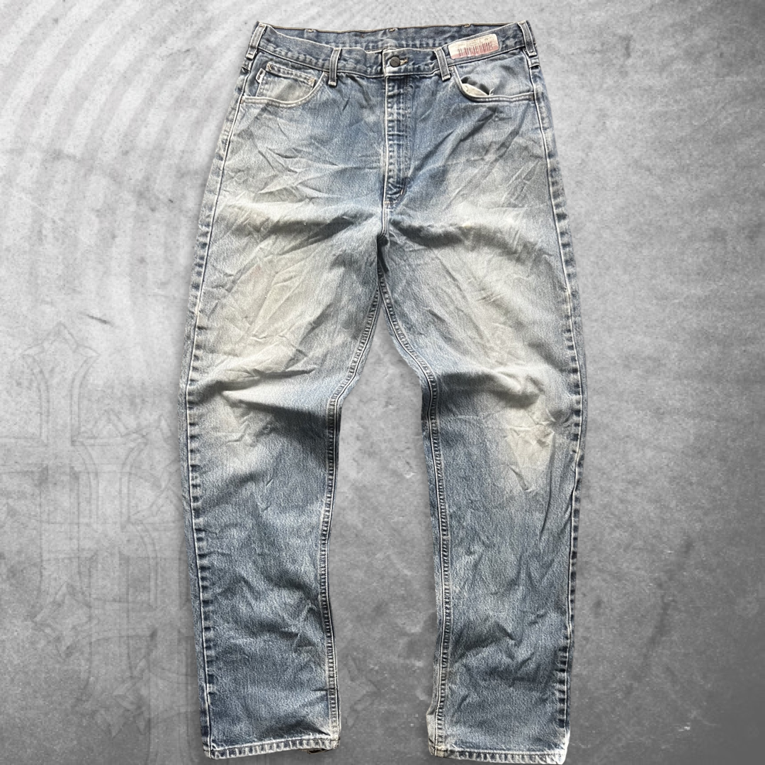 Faded Distressed Carhartt Jeans 1990s (36x35)
