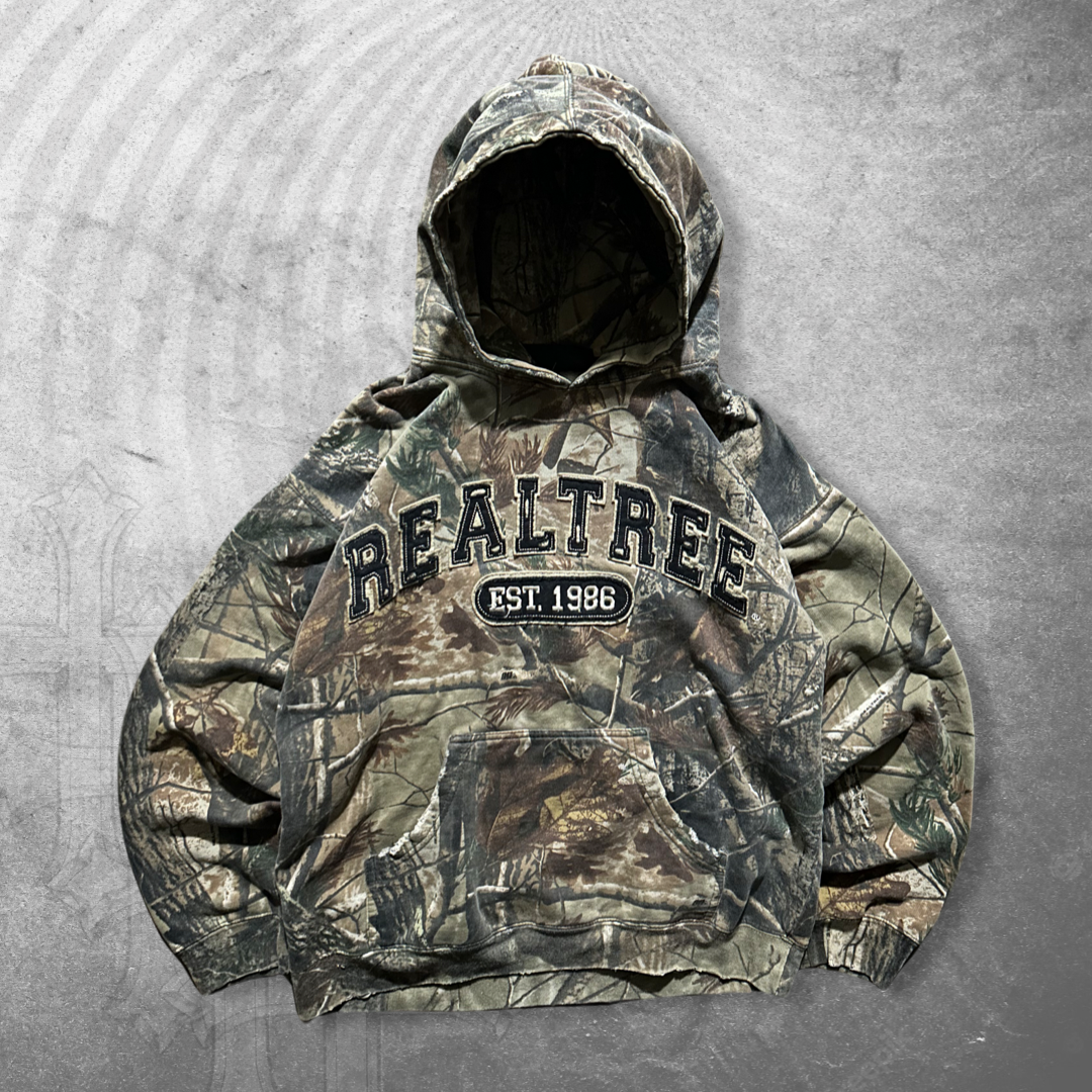 Camo Realtree Hoodie 2000s (M)