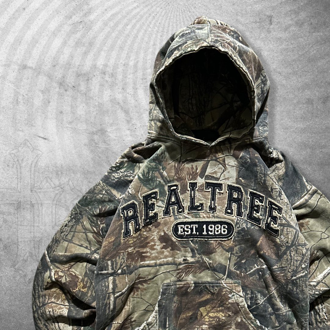 Camo Realtree Hoodie 2000s (M)