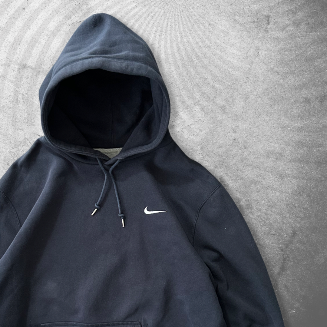 Black Nike Hoodie 2000s (XXL)