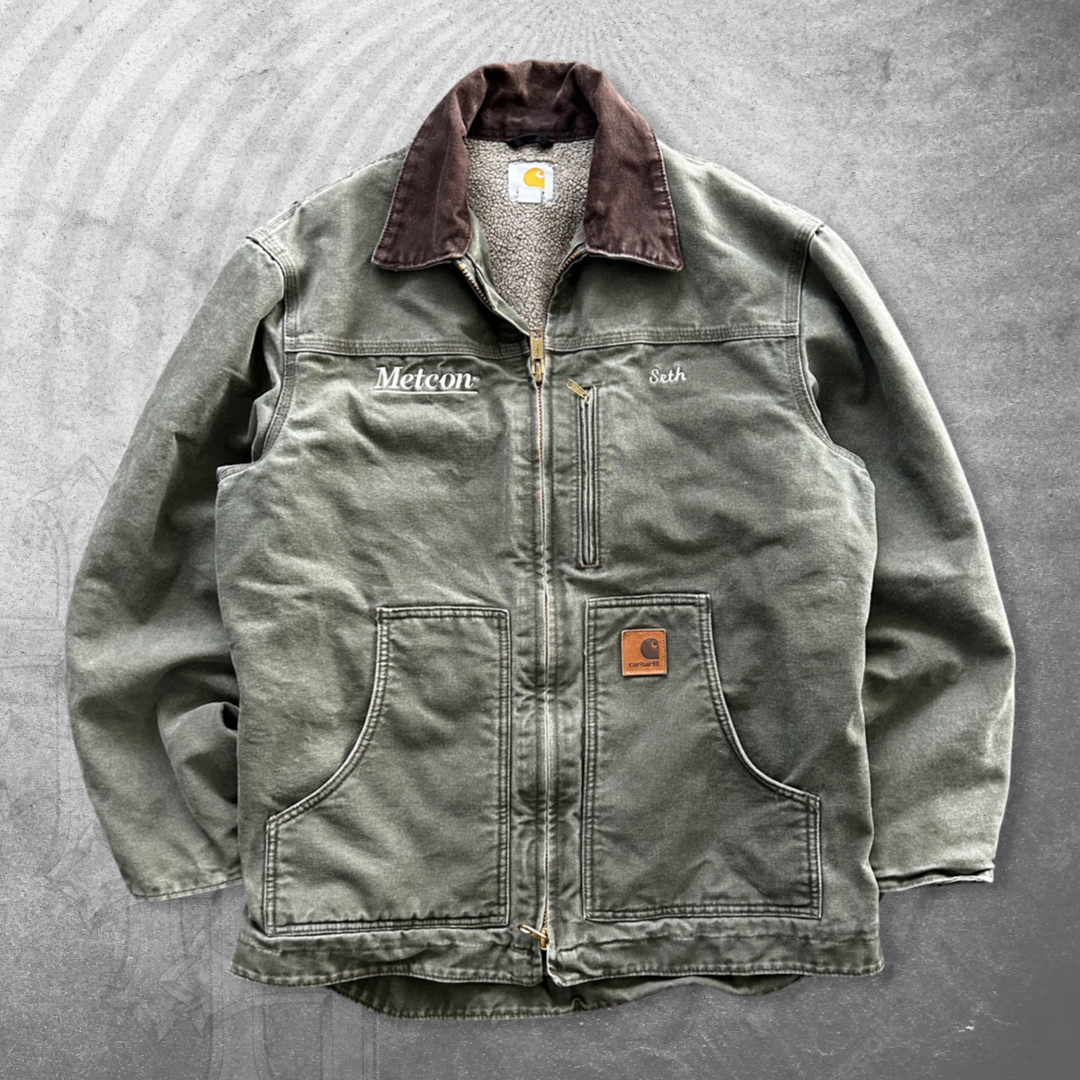 Sage Green Carhartt Barn Jacket 2000s (M)