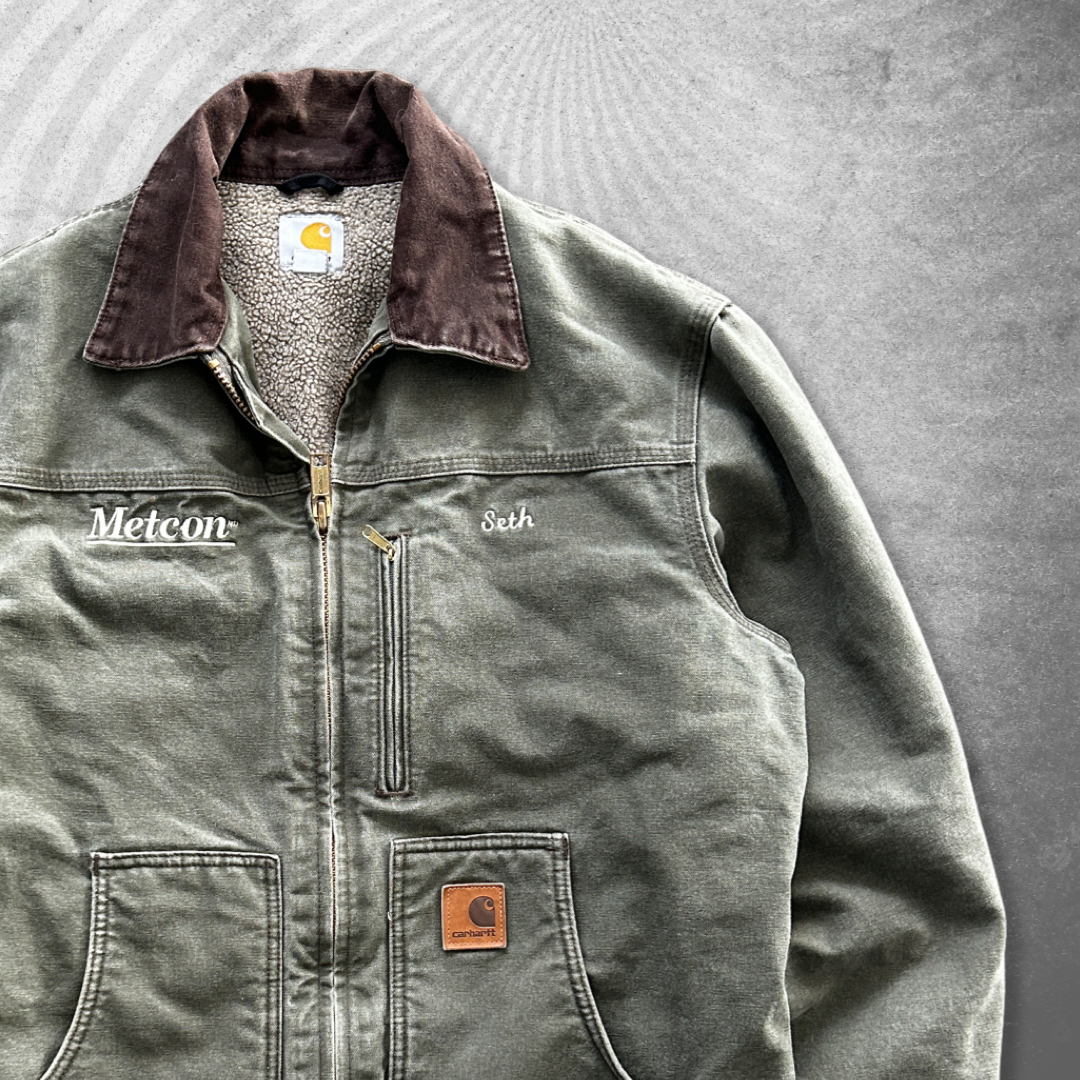 Sage Green Carhartt Barn Jacket 2000s (M)