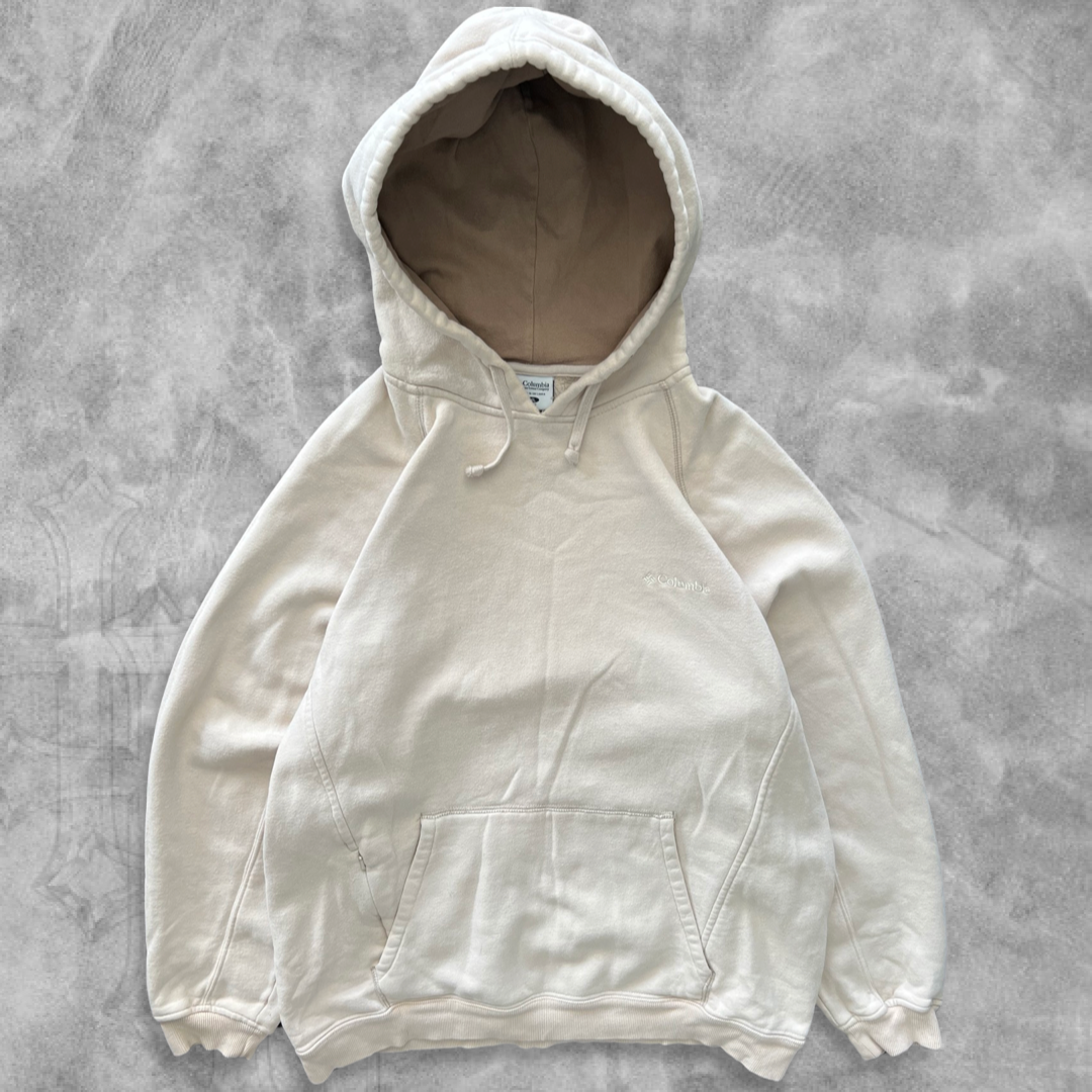Cream Columbia Hoodie 2000s (XL)