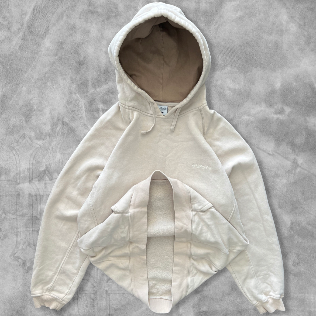 Cream Columbia Hoodie 2000s (XL)