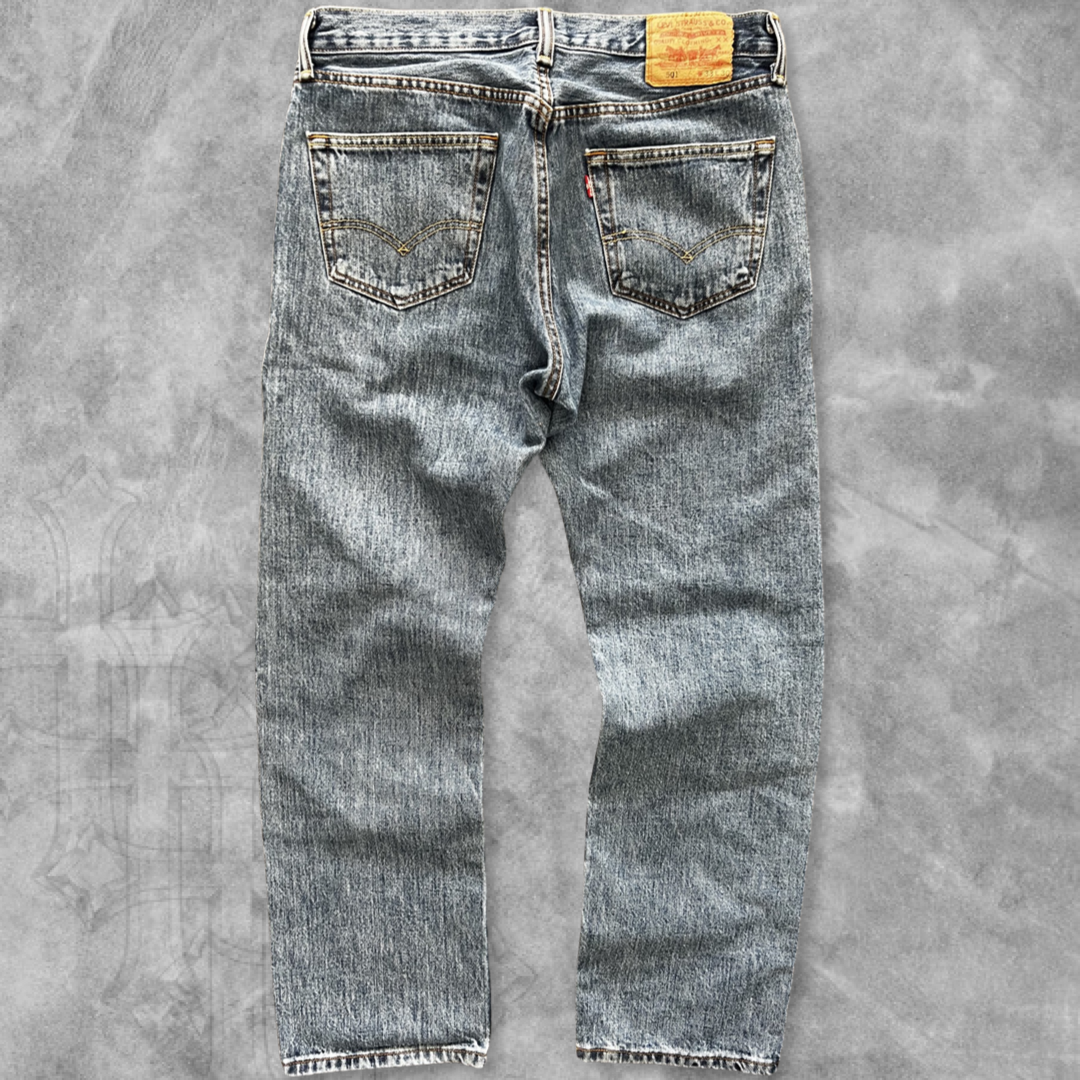 Faded Levi’s 501 Jeans 1990s (33x29)