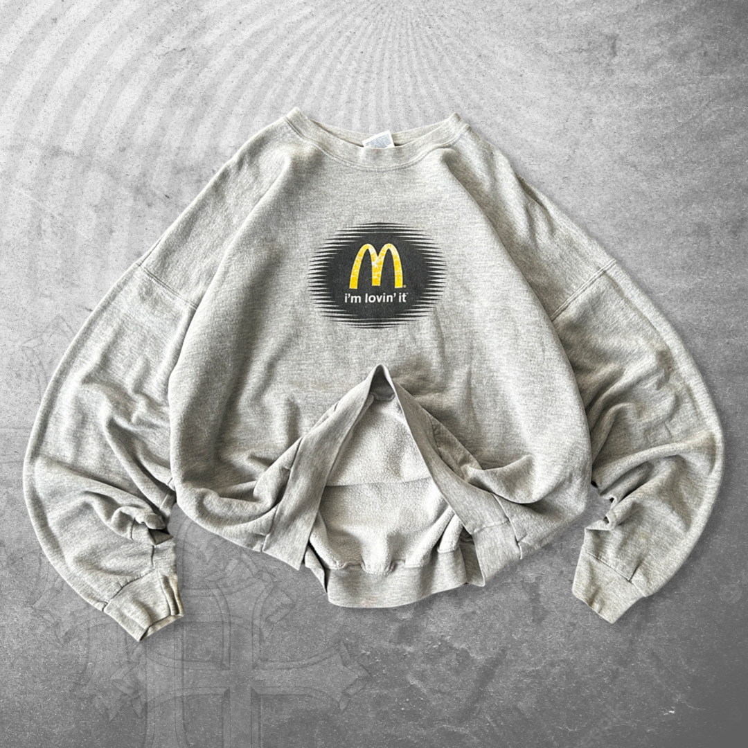 Grey McDonald’s Sweatshirt 1990s (XL)
