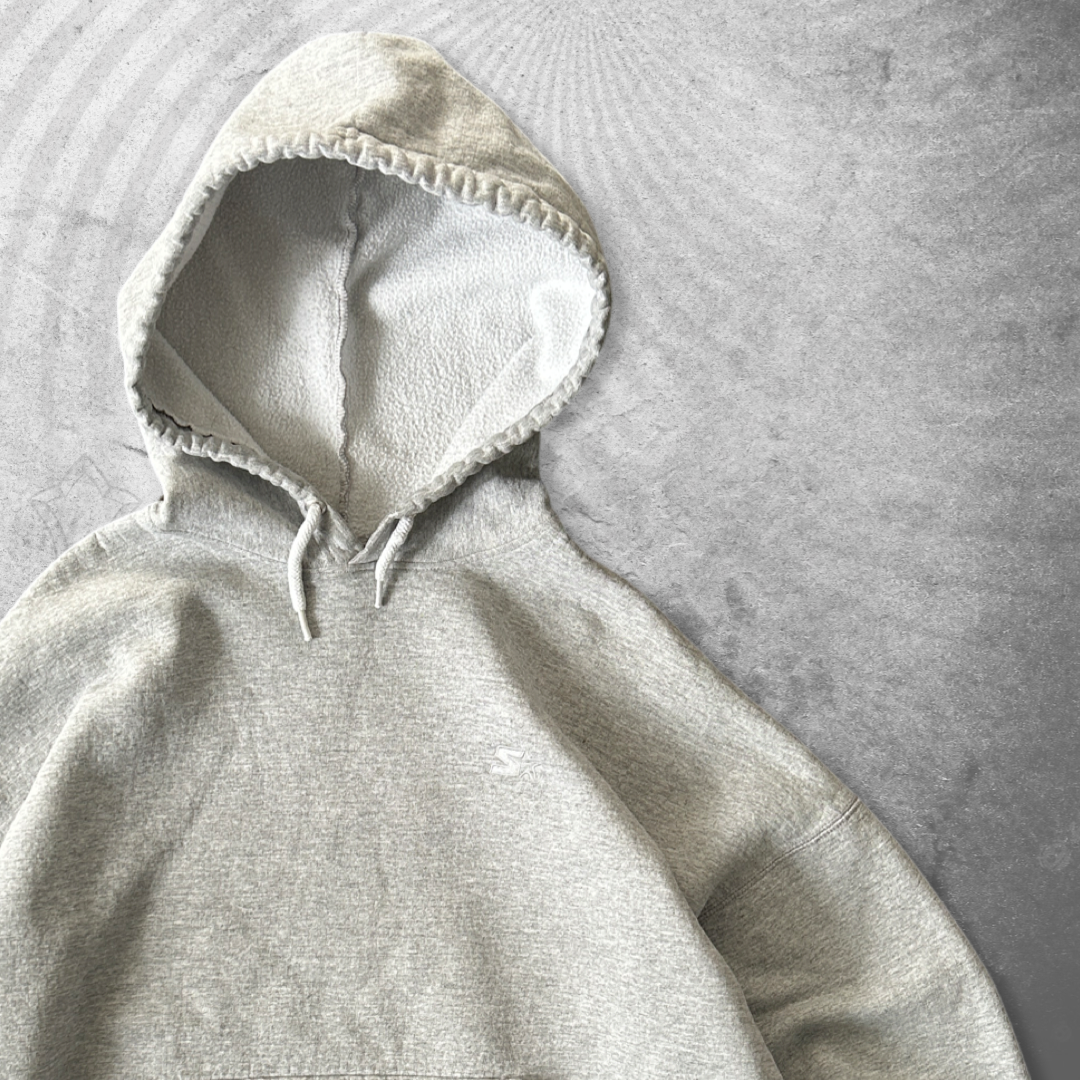 Boxy Grey Starter Hoodie 1990s (XL)
