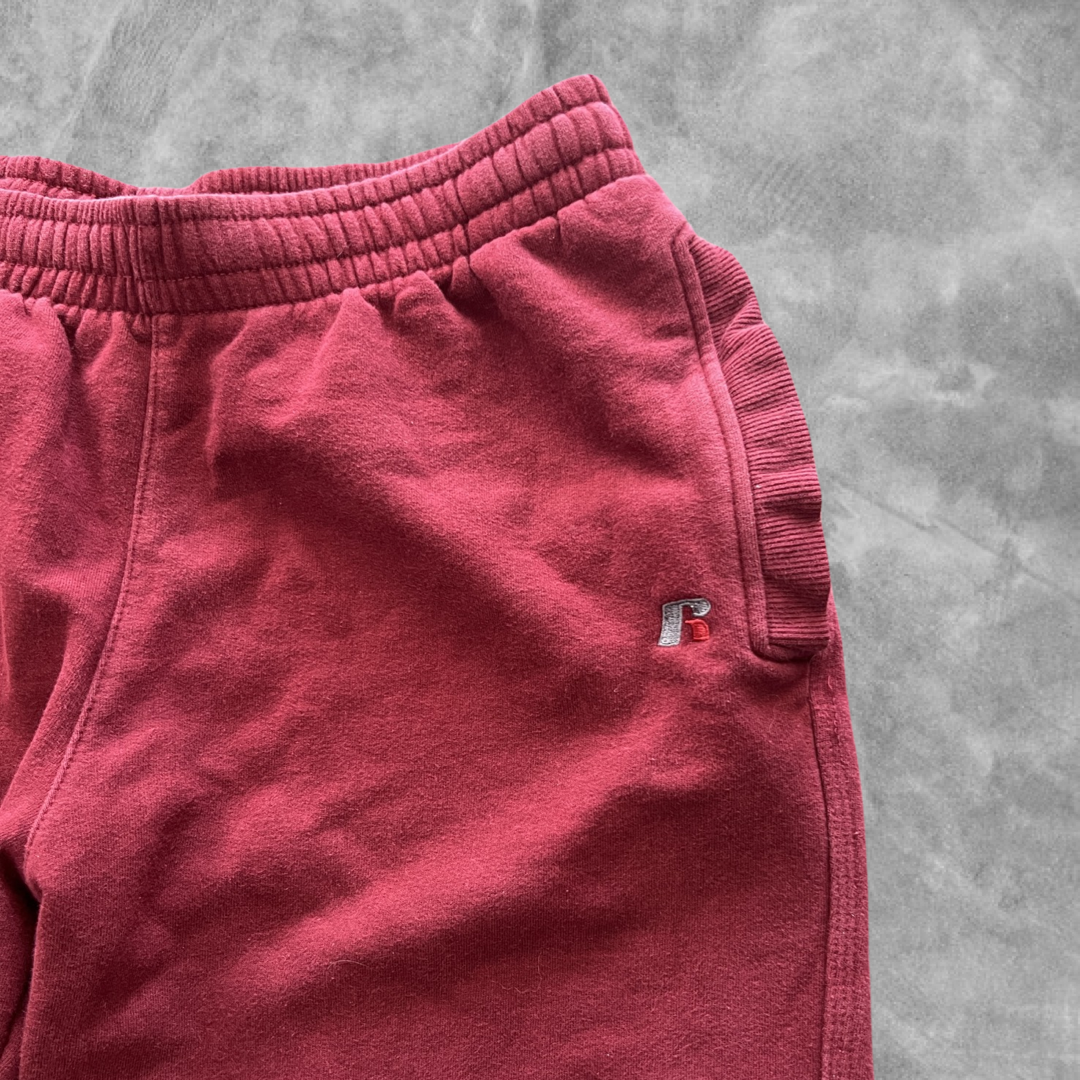 Maroon Russell Essential Sweatpants 2000s (M)