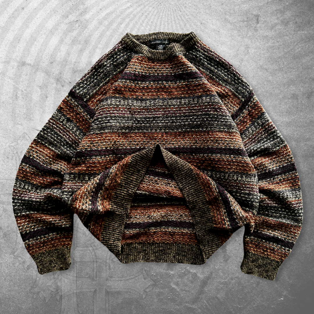 Earth Tone Sweater 1990s (L)