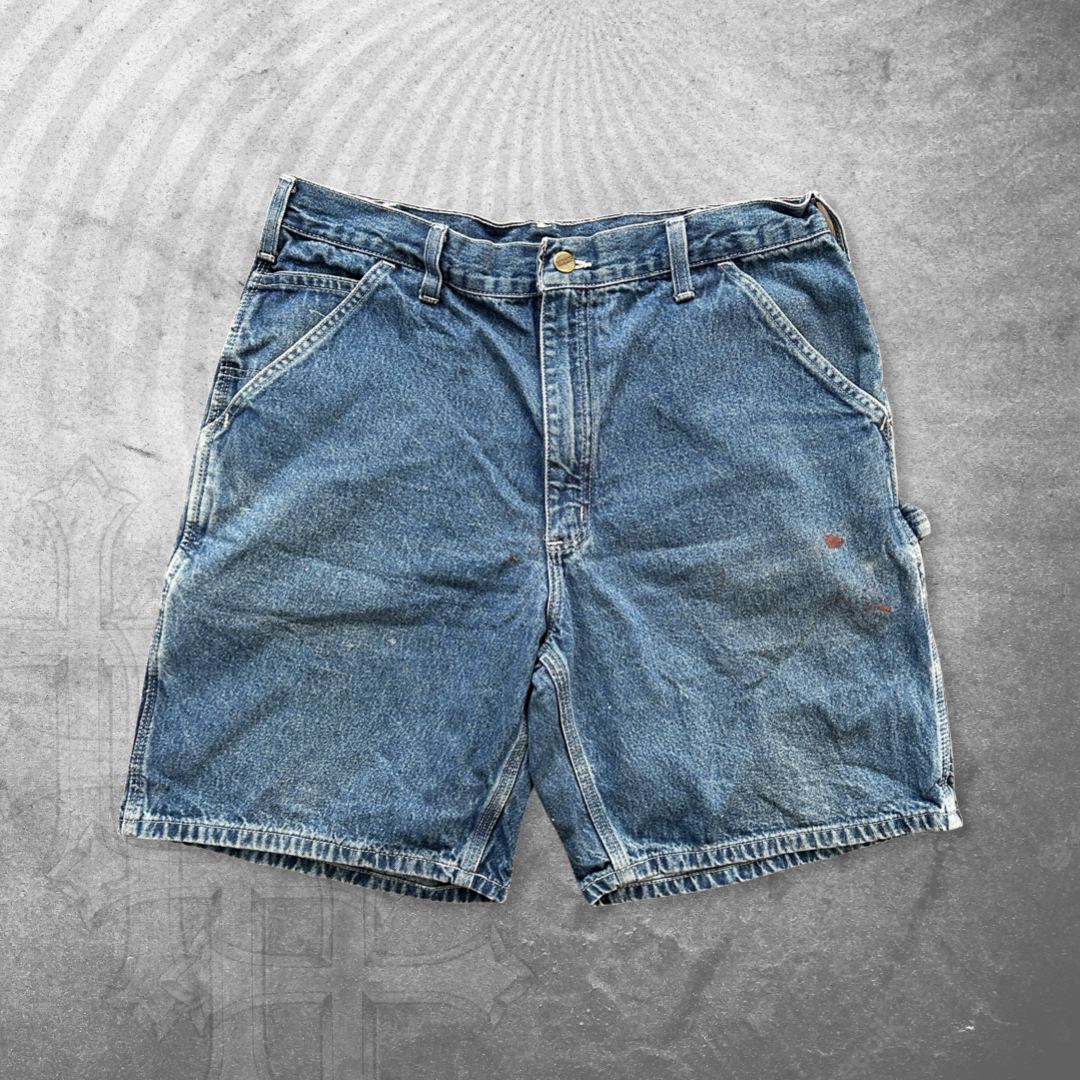 Faded Carhartt Jean Shorts 1990s (34)
