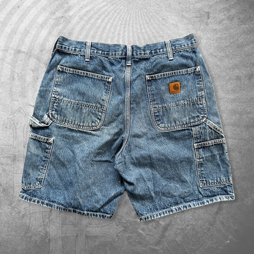 Faded Carhartt Jean Shorts 1990s (34)