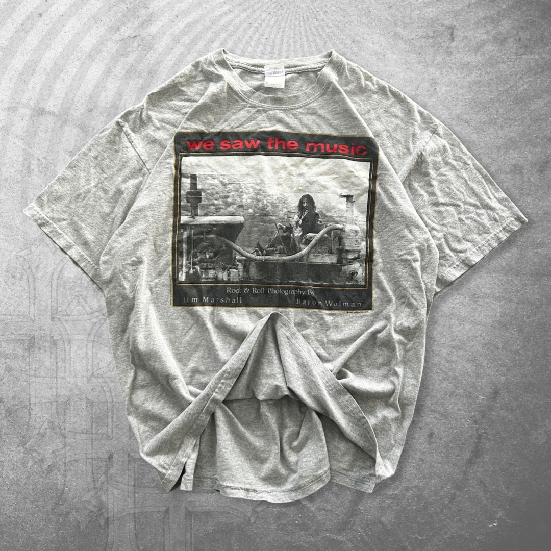 Grey We Saw The Music Shirt 1990s (L)