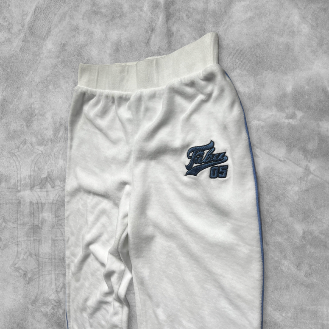 White Fubu Fleece Sweatpants 2005 (M/L)