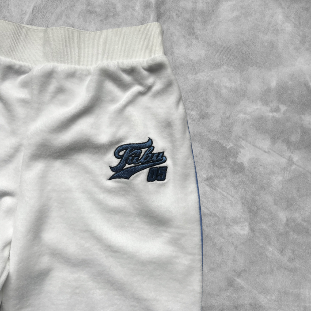 White Fubu Fleece Sweatpants 2005 (M/L)