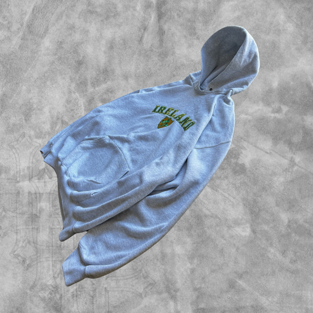 Grey Ireland Hoodie 2000s (XL)