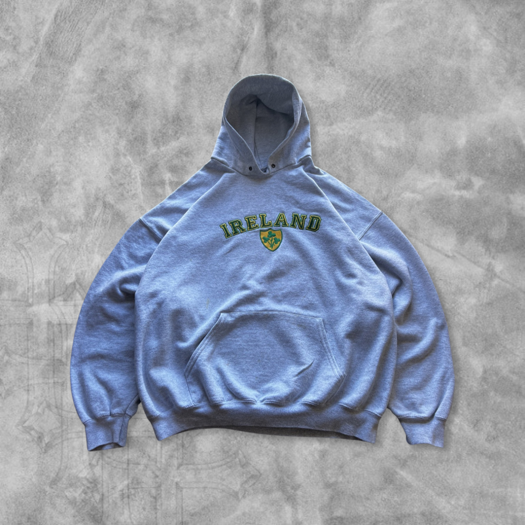 Grey Ireland Hoodie 2000s (XL)