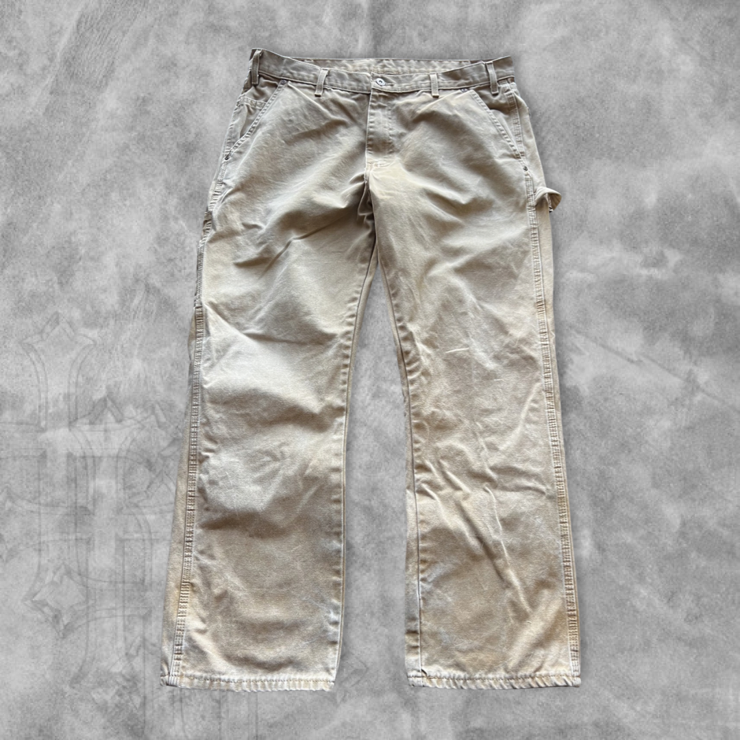Camel Brown Dickies Carpenter Pants 2000s (36x30)