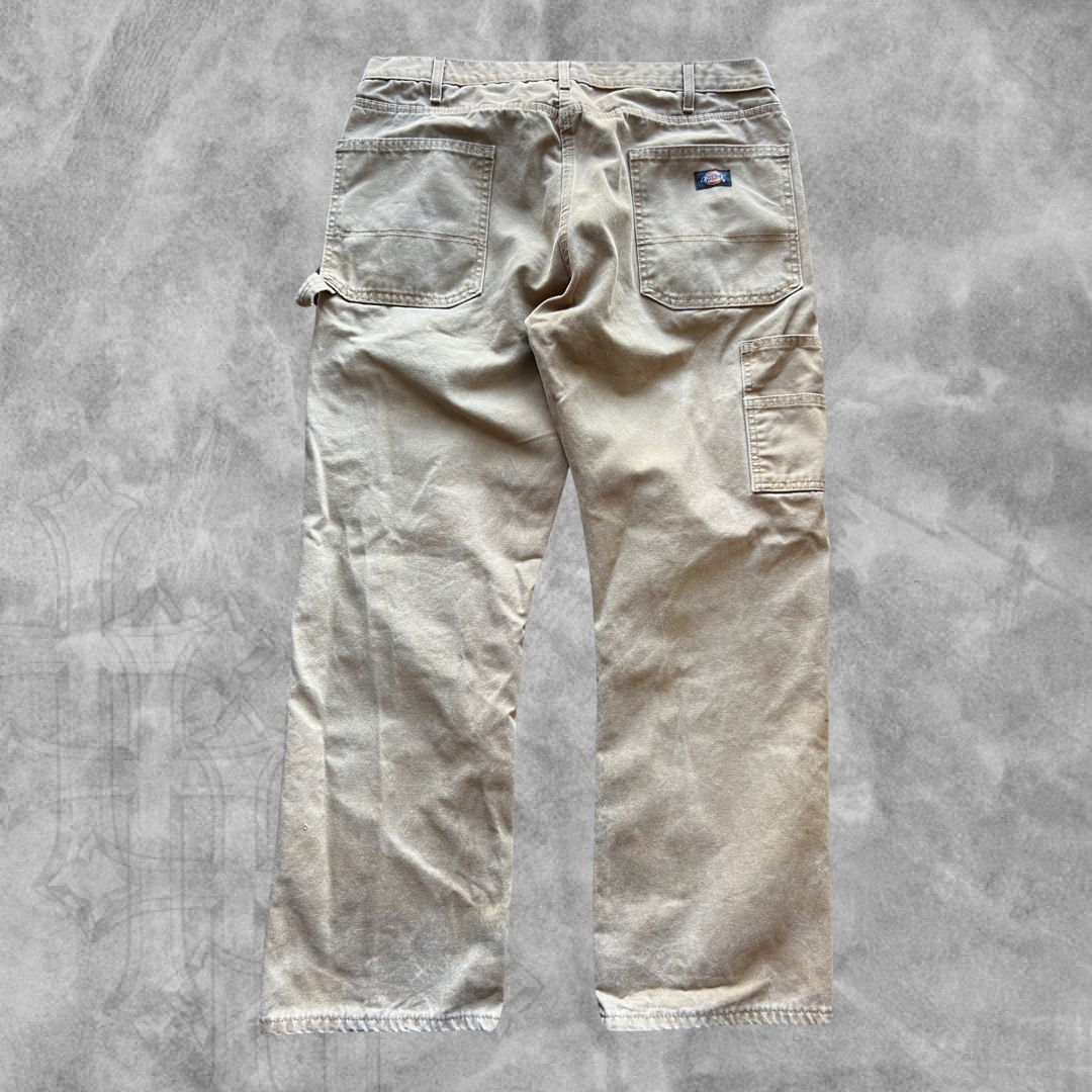 Camel Brown Dickies Carpenter Pants 2000s (36x30)