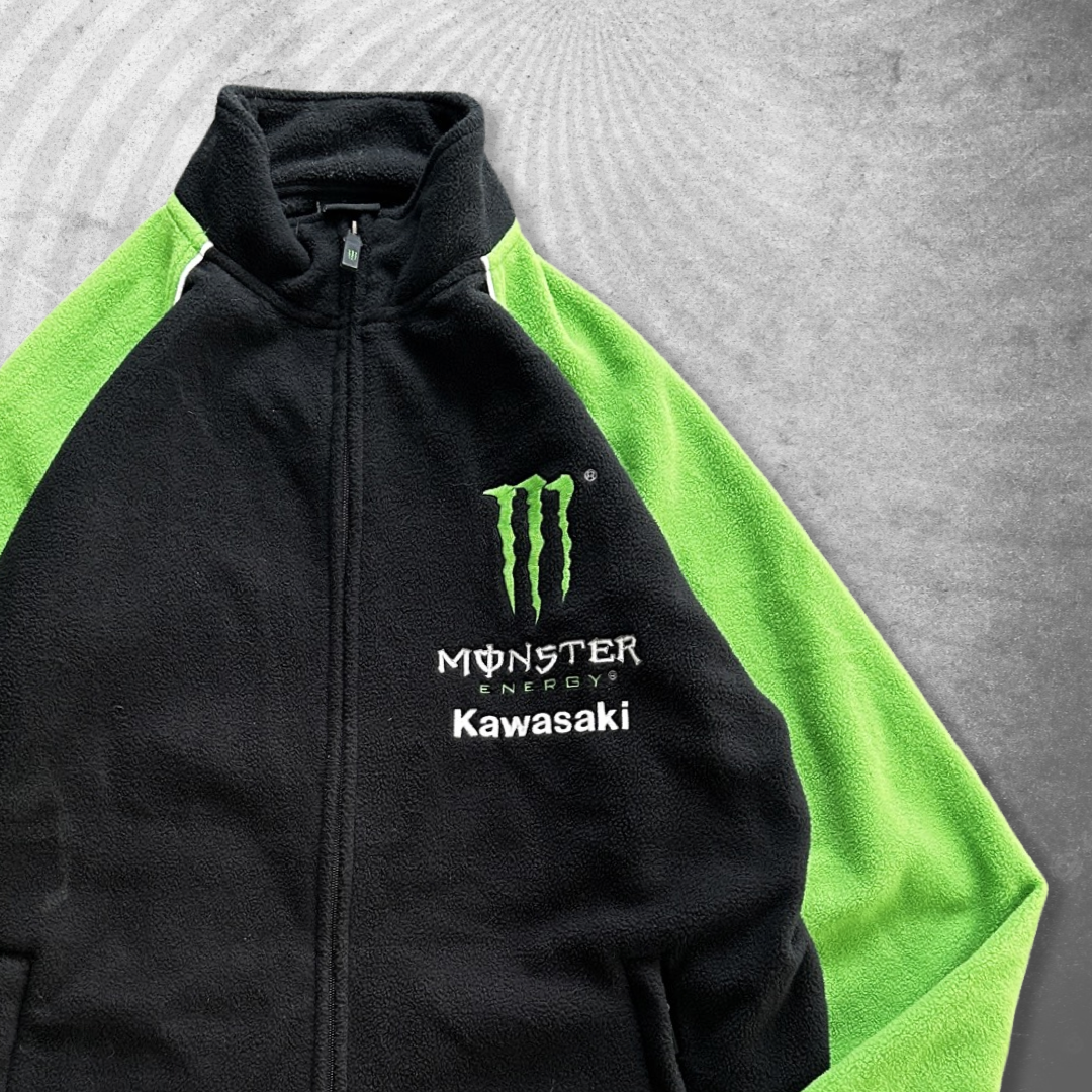 Monster Energy Fleece Jacket 2000s (L)